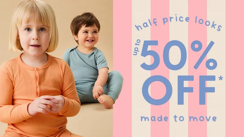 up to 50% OFF summer sale