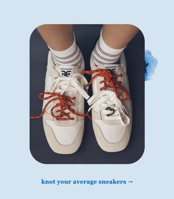 Knot your average sneakers