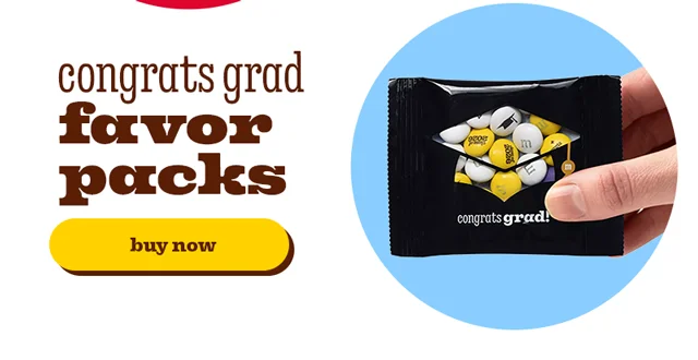CONGRATS GRAD FAVOR PACKS