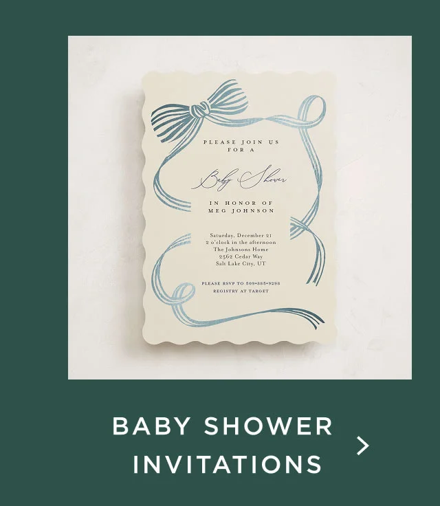 Baby Shower Invitations