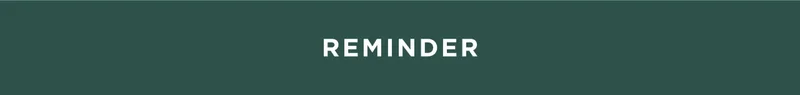 Reminder