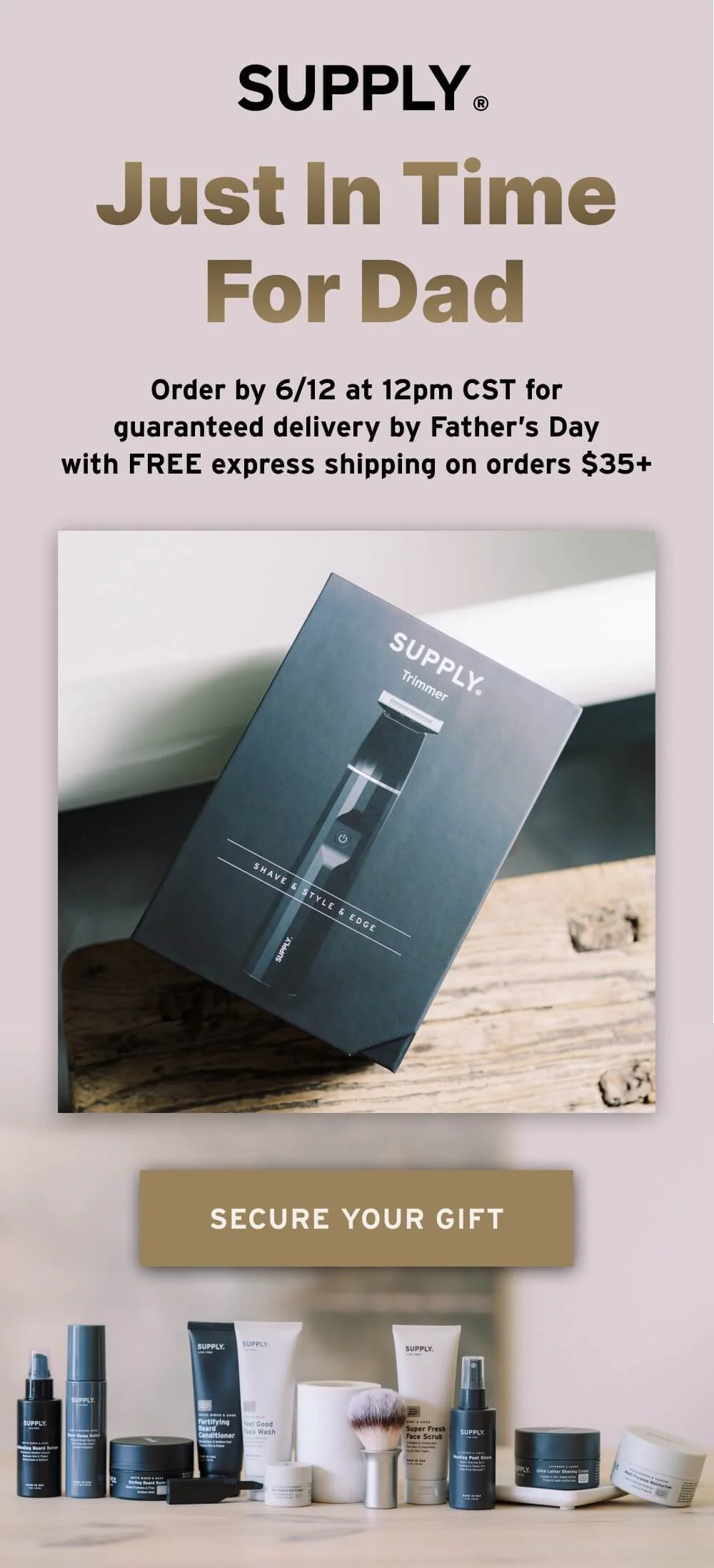 Just In Time For Dad Express Shipping Cutoff 6/XX  [ Secure Your Gift ]