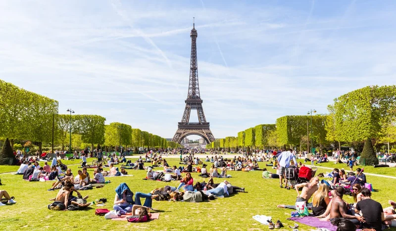 View of the Eiffel Tower