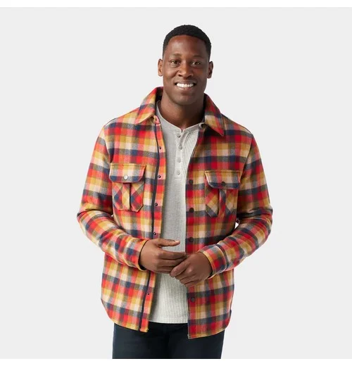 Anchor Line Shirt Jacket