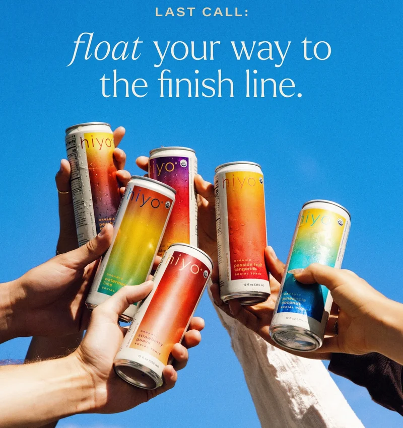 last call: float your way to the finish line.