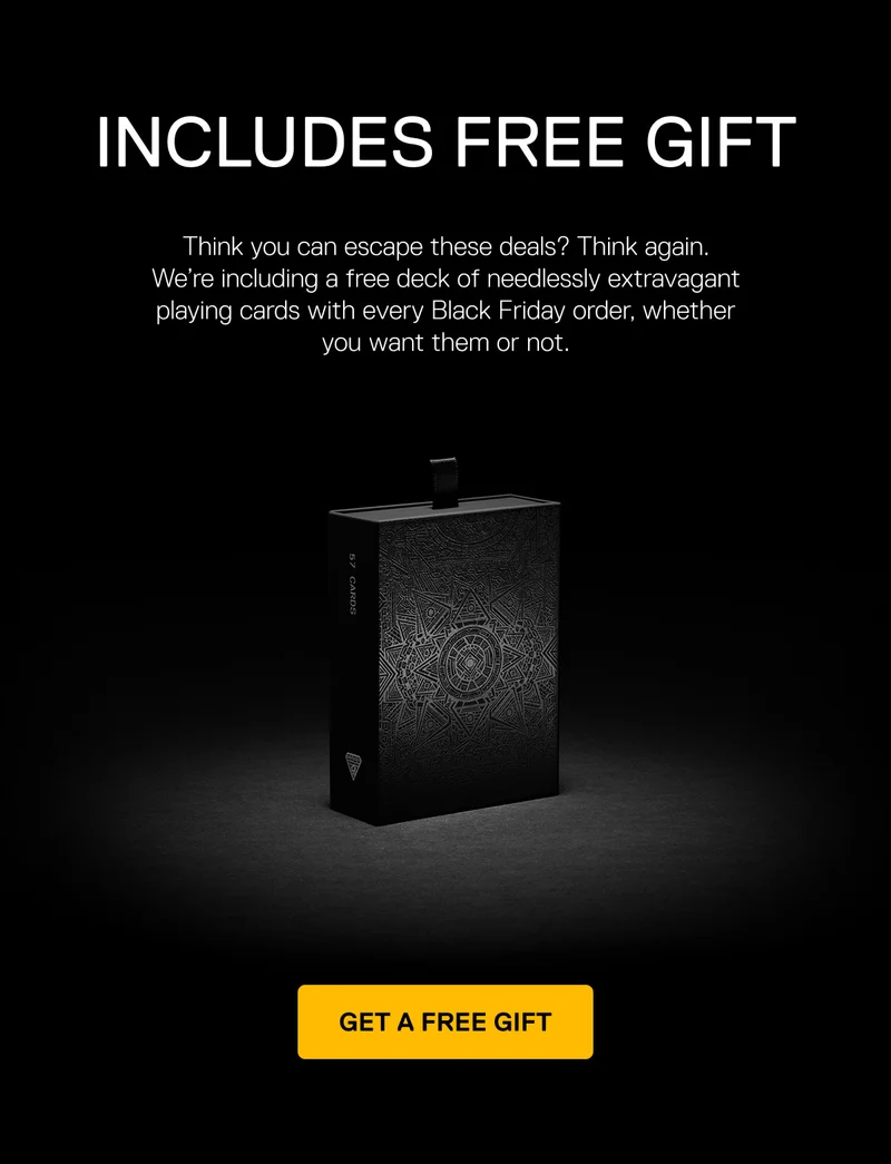Includes free gift