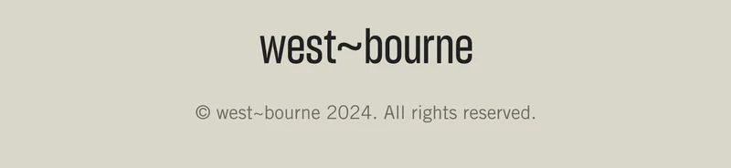 west~bourne 2024. All rights reserved.