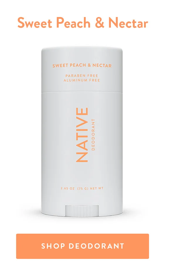 Sweet Peach & Nectar | SHOP DEODORANT