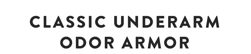 Classic Underarm Odor Armor