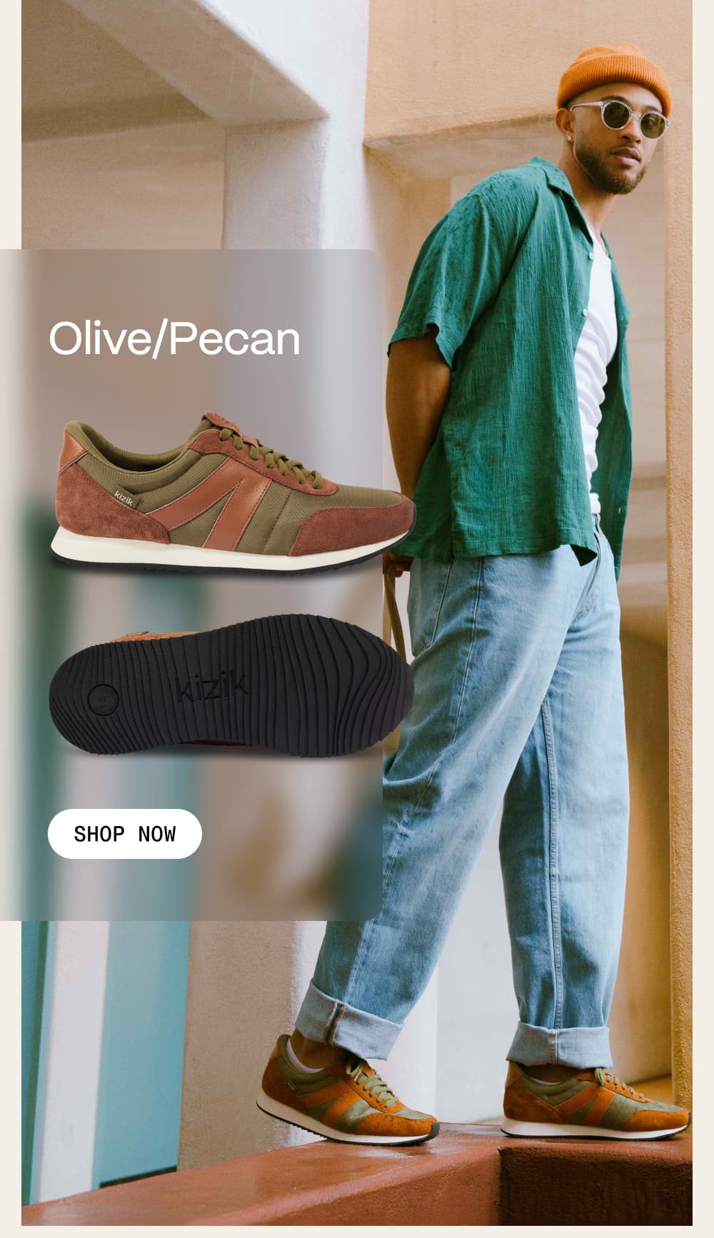 Olive/Pecan Milan. Shop now.