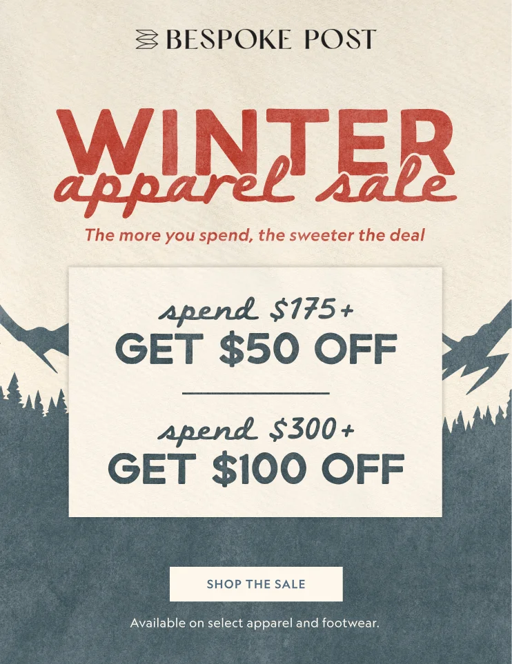 Winter Apparel Sale