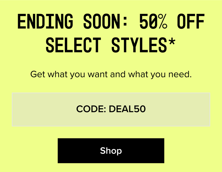 Shop Sale - CODE: DEAL50