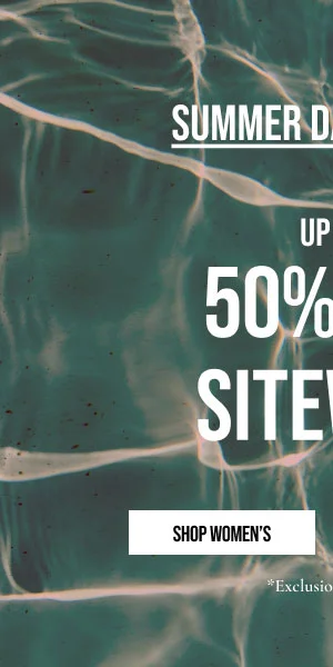 Summer Daze Ahead Up to 50% off Sitewide Shop Women's