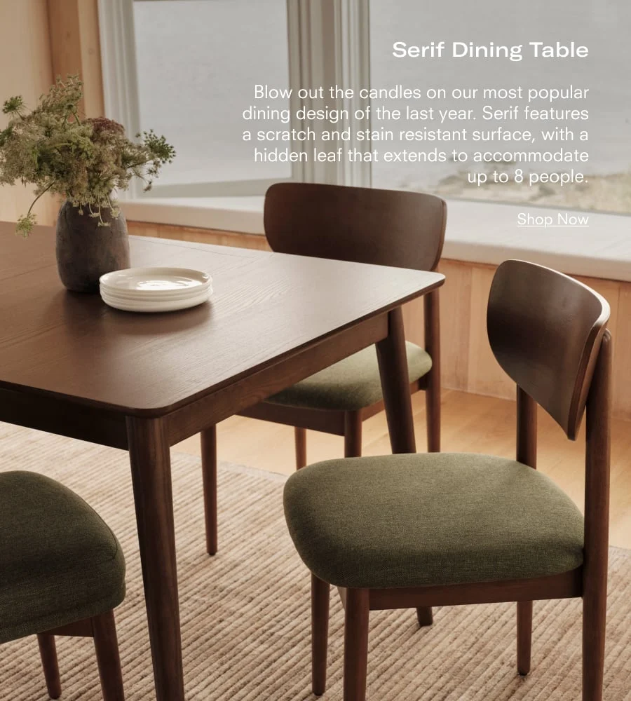 Serif Extendable Dining Table