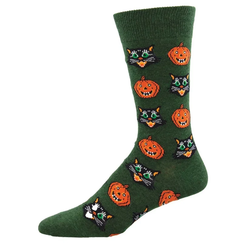 Image of Vintage Halloween Men's Crew Sock