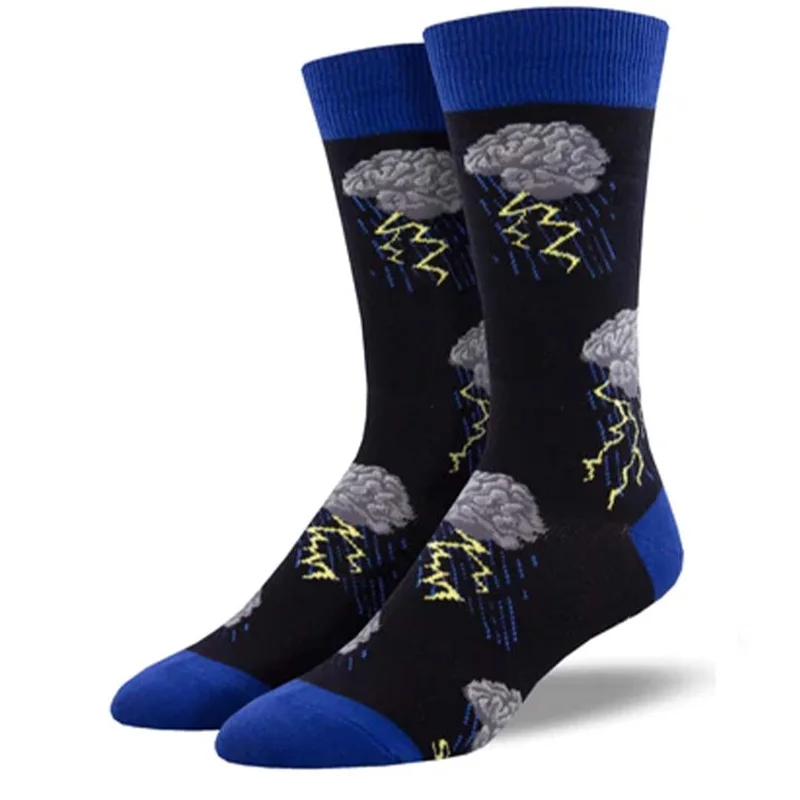 Image of Brain Storm Men's Crew Socks