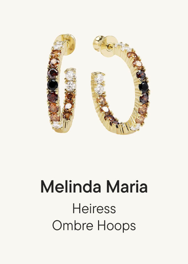 Heiress Ombre Hoops