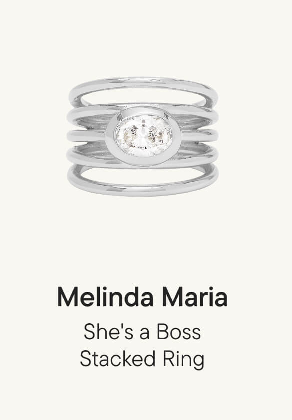 She's a Boss Stacked Ring