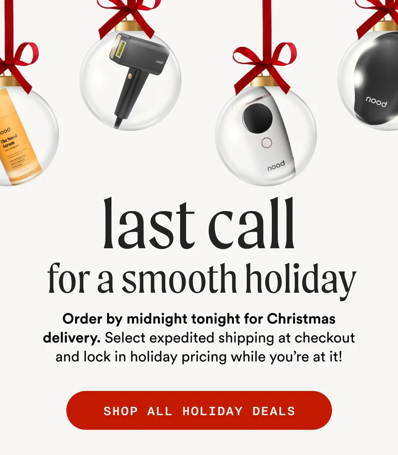 last call for a smooth holiday - Order by midnight tonight for Christmas delivery. Select expedited shipping at checkout and lock in holiday pricing while you’re at it! - SHOP ALL HOLIDAY DEALS
