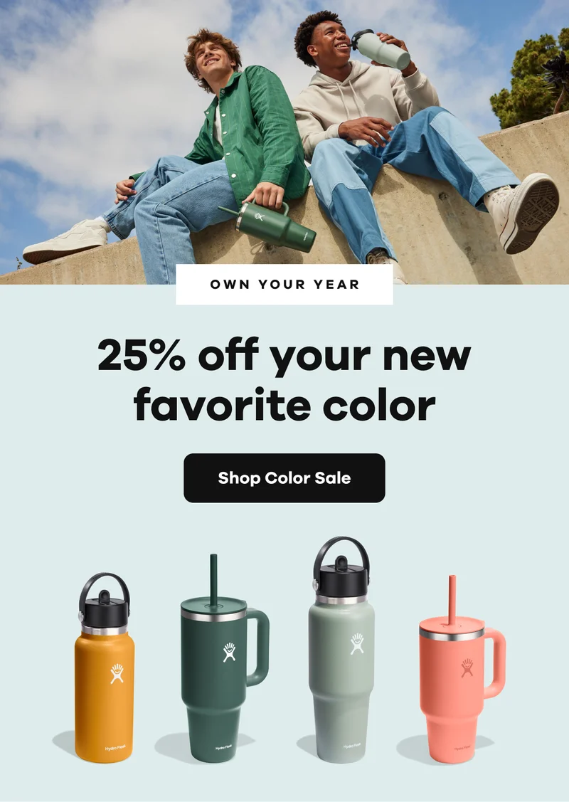 Own Your Year. 25% off your new favorite color | Shop Color Sale