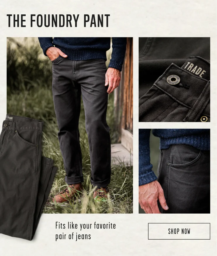 Foundry Pant-Canvas