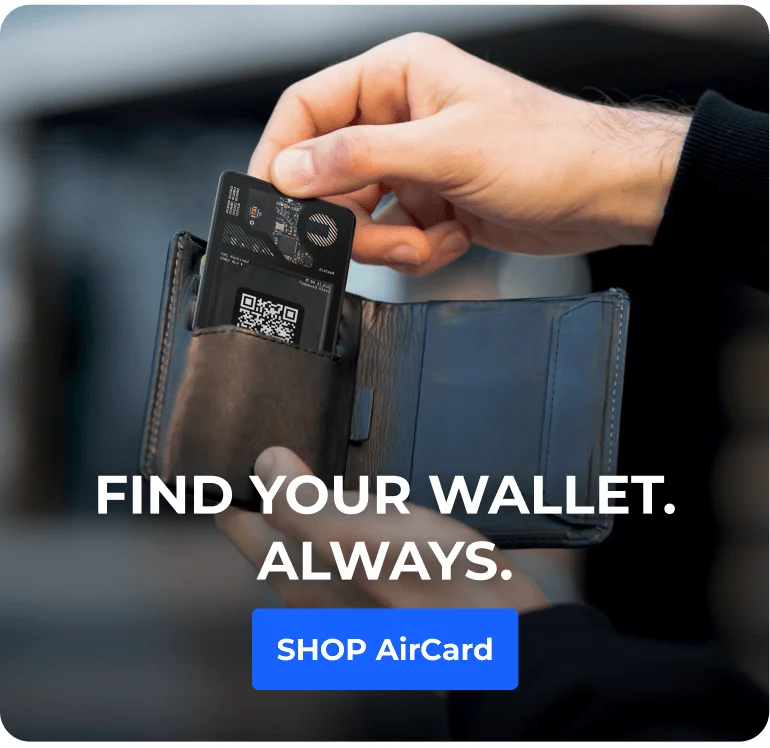 The World’s First Card-Sized Tracker [SHOP AirCard]