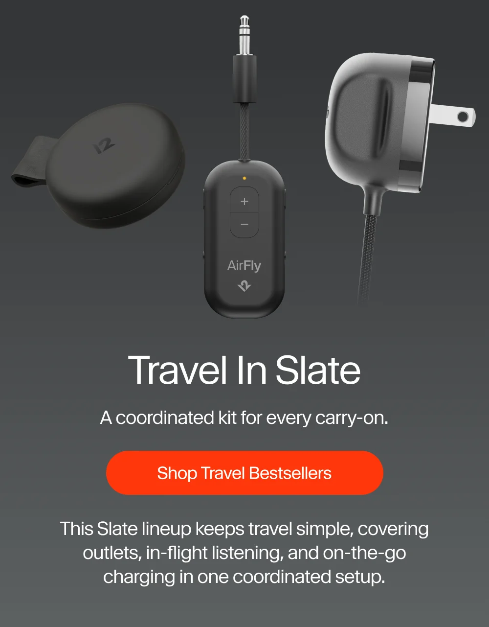 Tavel in Slate, A coordinated kit for every Carry on