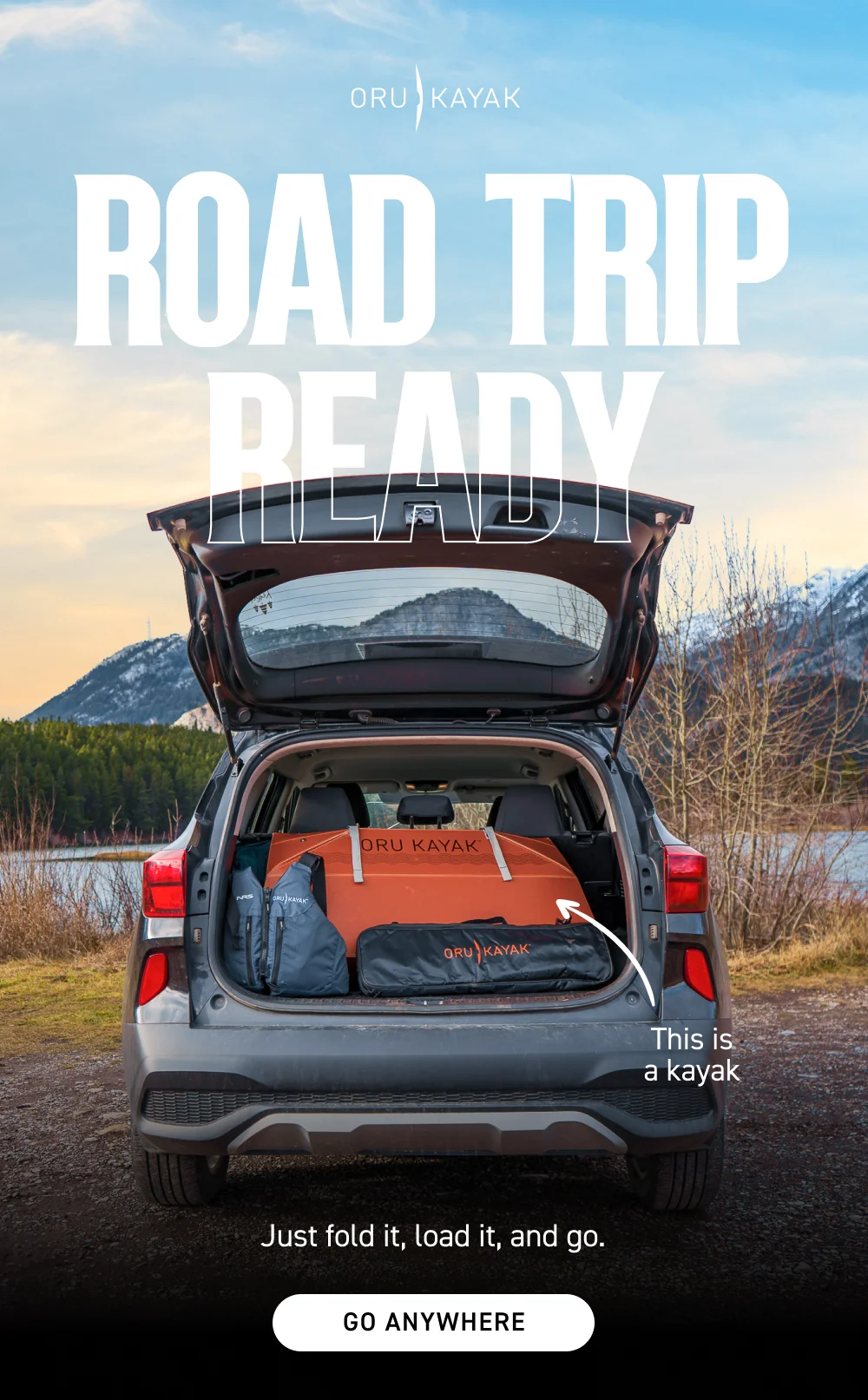 Just fold it, load it, and go!