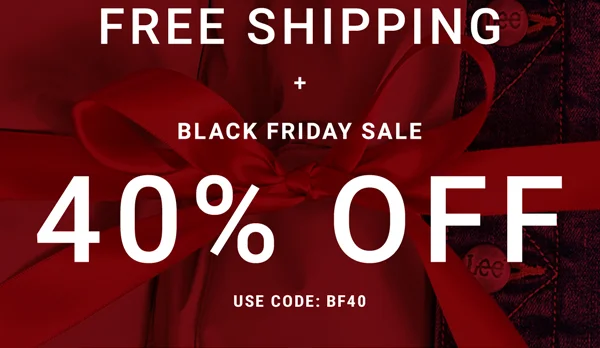 Free Shipping + Black Friday Sale 40% Off. Use code: discount code