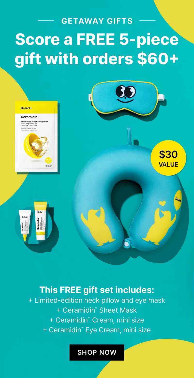 Calling all sensitive skin types. Get 3 free Cicapair full sizes with orders $65+.