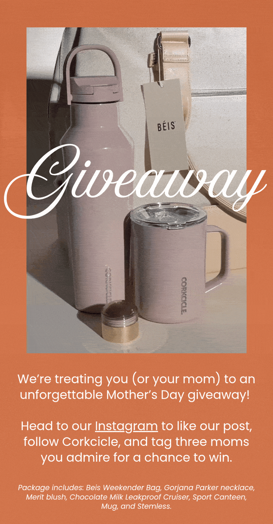 Enter our giveaway on Instagram!
