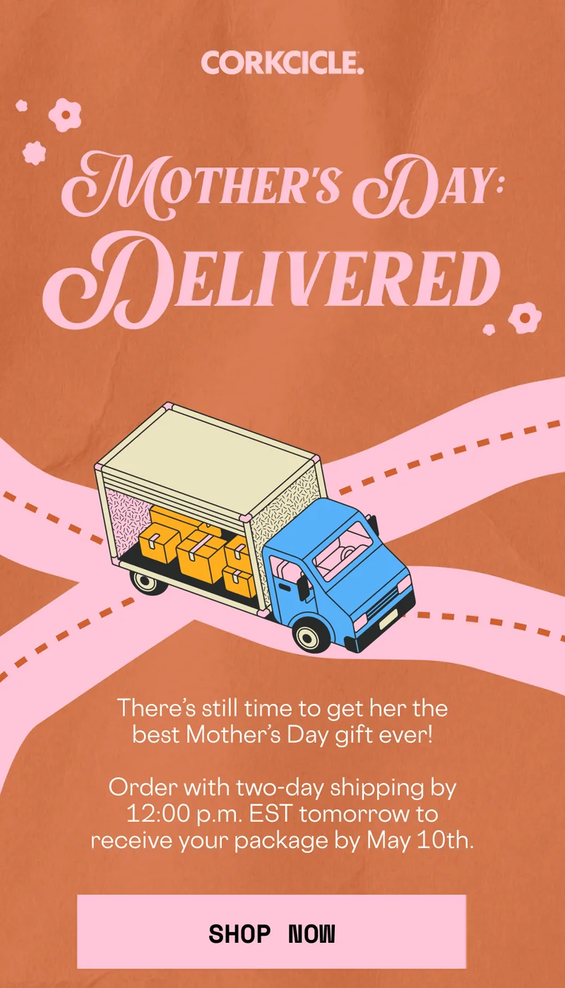 With 2-day shipping you can still make Mom's day!