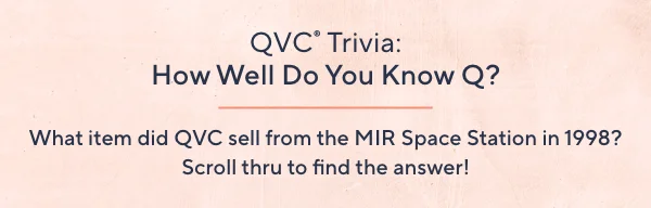qvc trivia
