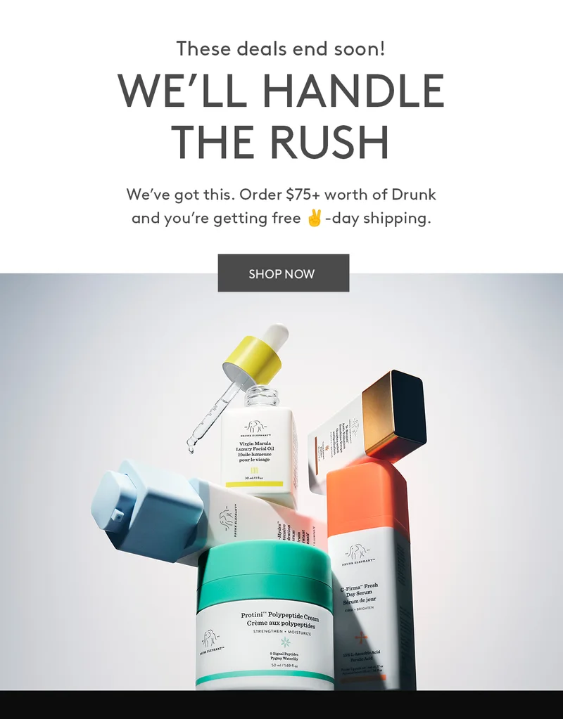 FREE 2-Day Shipping On $75+ Orders