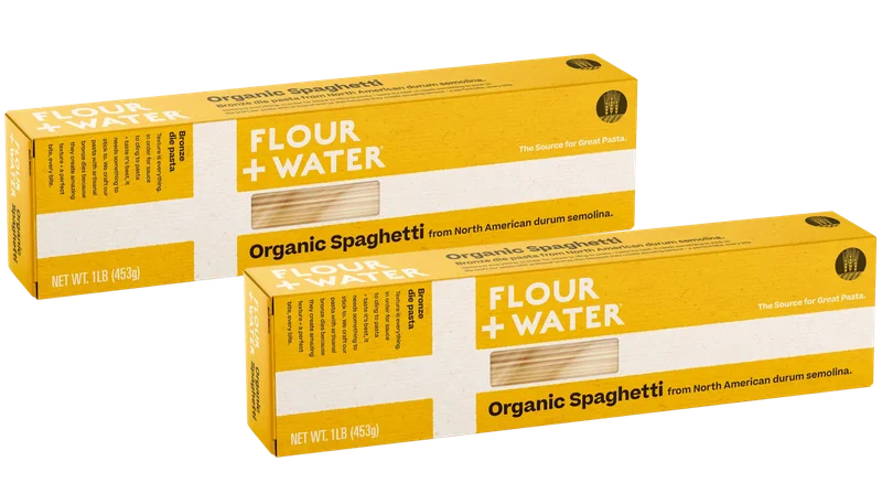 Image of Flour + Water Organic Spaghetti (2 Pack)