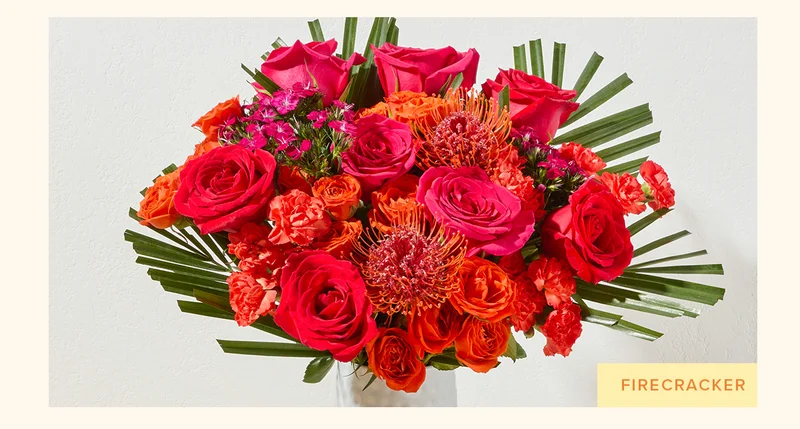 FEATURED BOUQ: FIRECRACKER FEATURED BOUQ: FIRECRACKER