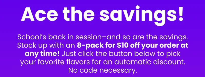 Ace the savings!