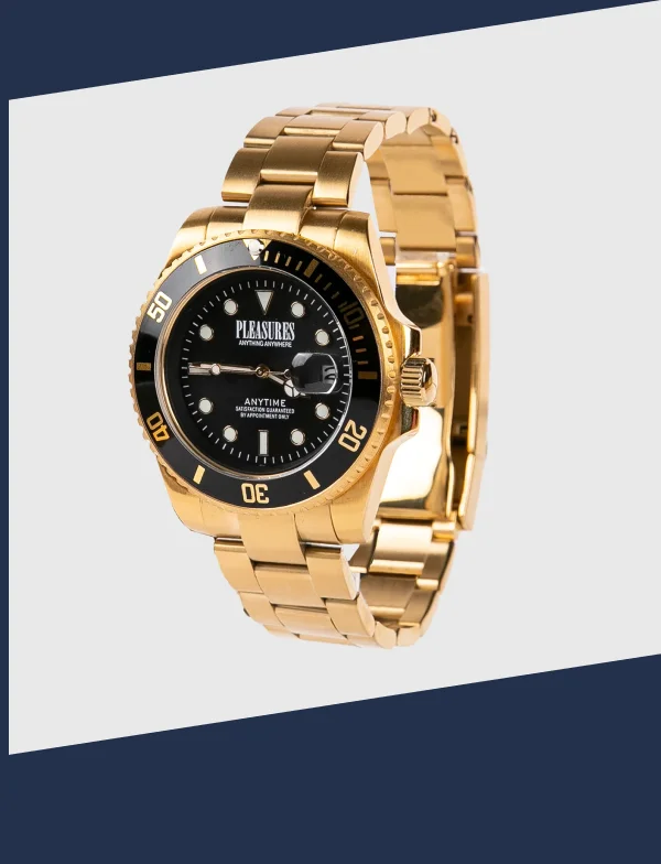 ANYTIME WATCH GOLD / BLACK