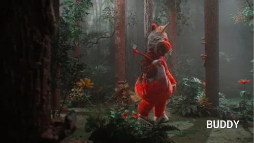Still image from the film Buddy.