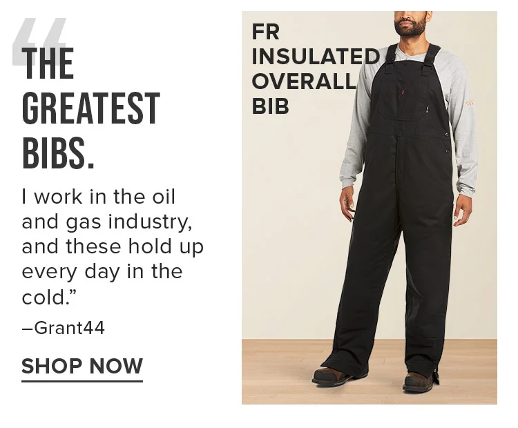 FR INSULATED OVERALL BIB | SHOP NOW