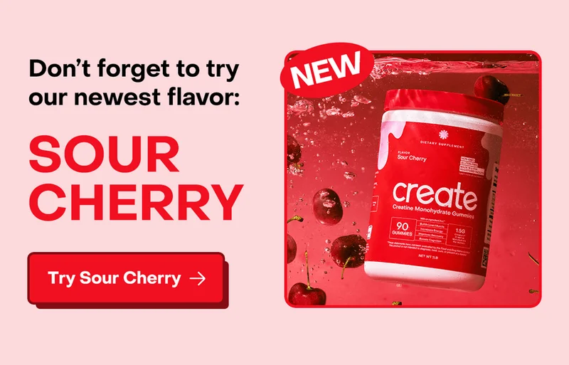 Don't forget to try our newest flavor: Sour Cherry