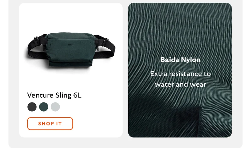 Baida Nylon Extra resistance to water and wear.
