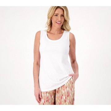 Susan Graver Modern Essentials Liquid Knit Tank Top