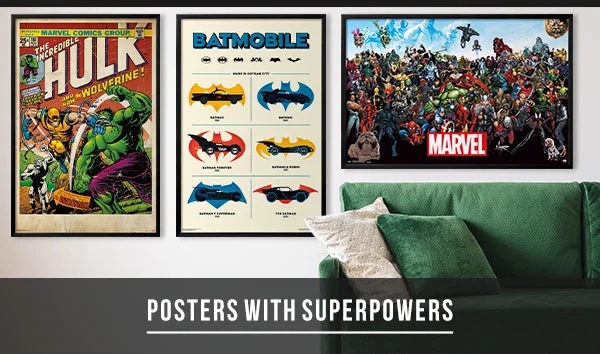 POSTERS WITH SUPERPOWERS