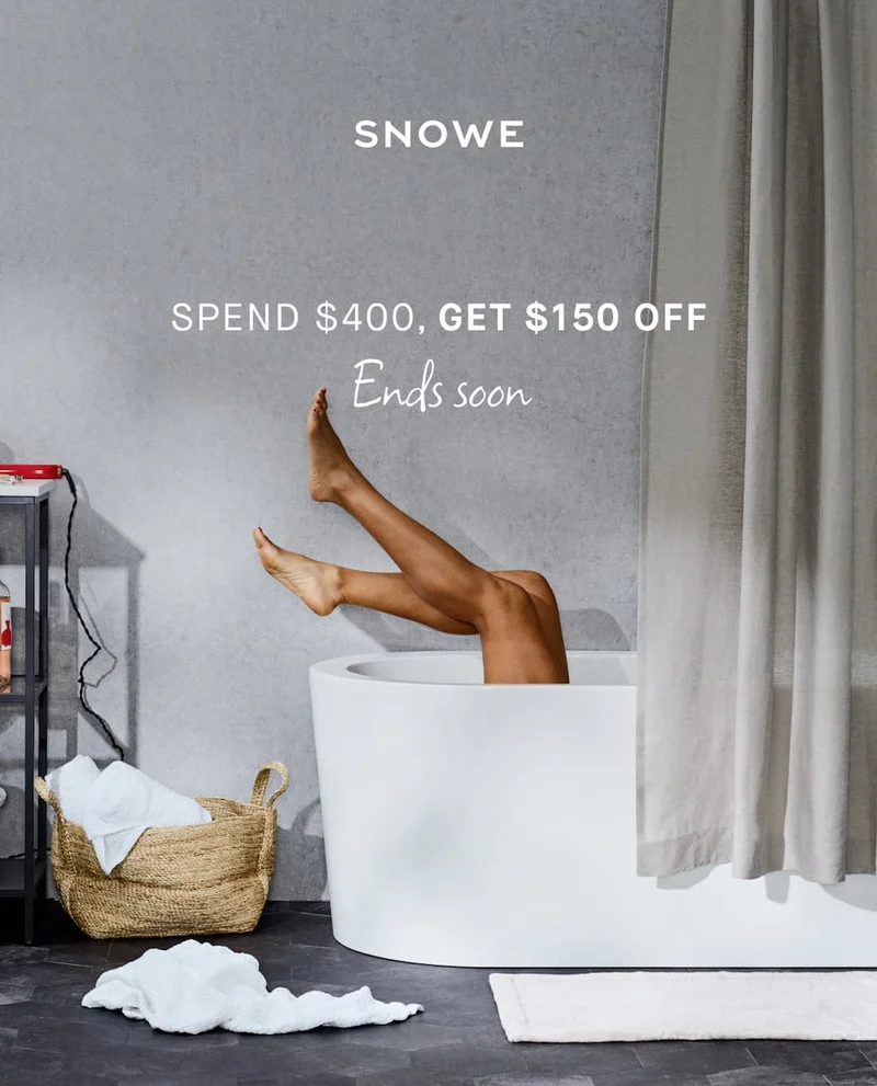 SPEND $400, GET $150 OFF Ends soon