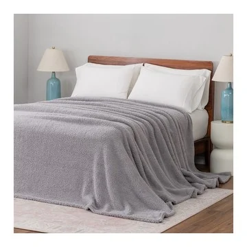 120x120 Oversized Sherpa Blanket by Jill Martin