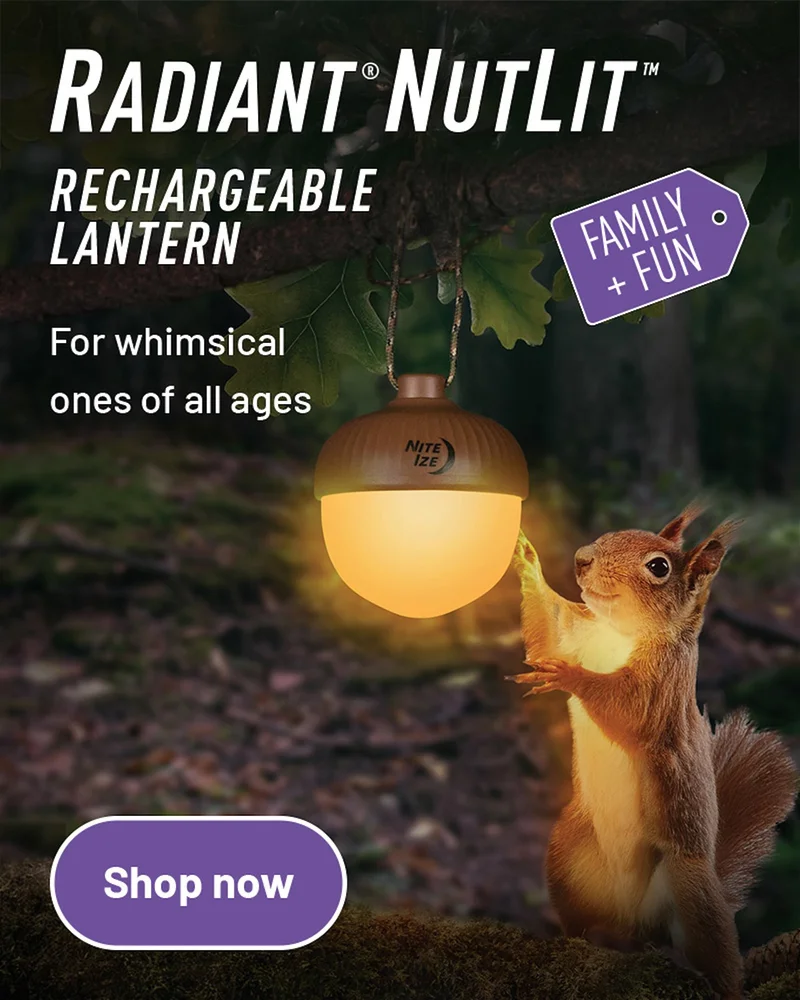 Radiant® NutLit™ Rechargeable Lantern