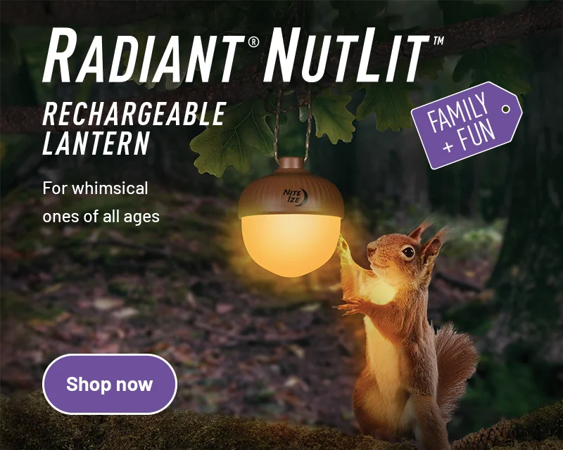 Radiant® NutLit™ Rechargeable Lantern
