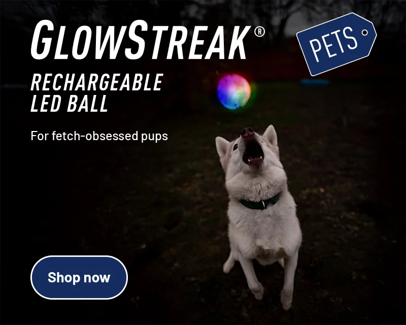 GlowStreak® Rechargeable LED Ball