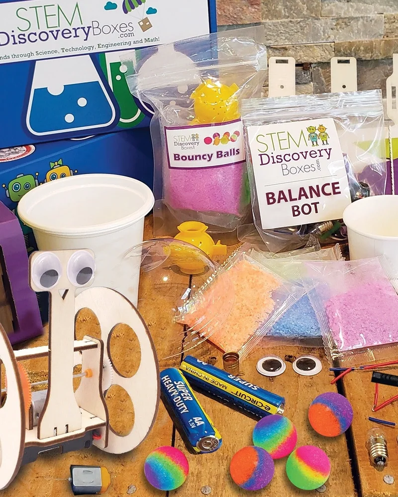 STEM Discovery Boxes for kids